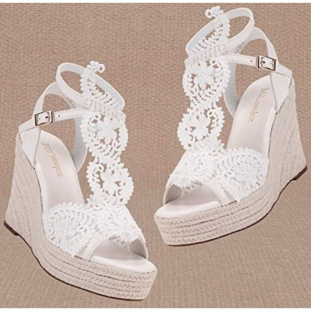 Milanolce Womens platform sandals size 10.5